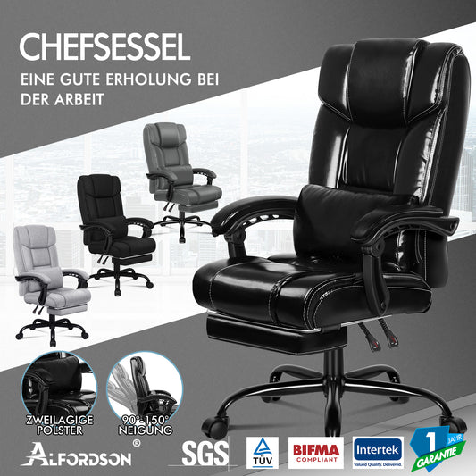 ALFORDSON Bürostuhl Executive Gaming Racing Seat Computer Arbeit Liege