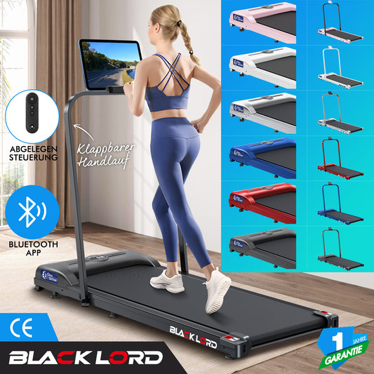 BLACK LORD Elektrisches Laufband Geh-Pad Zuhause Büro Fitnessstudio Fitness
