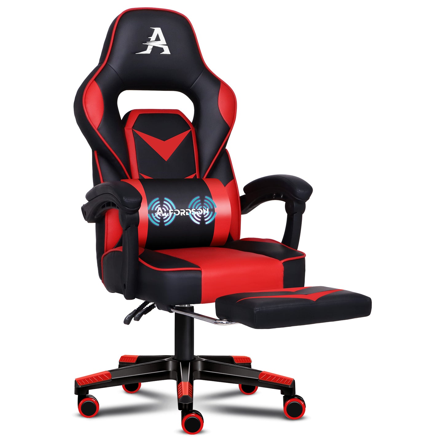 ALFORDSON Gaming-Stuhl Bürostuhl Dicke Polsterung Fußstütze Exekutive Racing