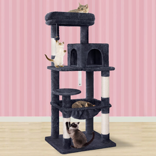 Kratzbaum, Kratzturm, Condo House Furniture, Holz, 143 cm