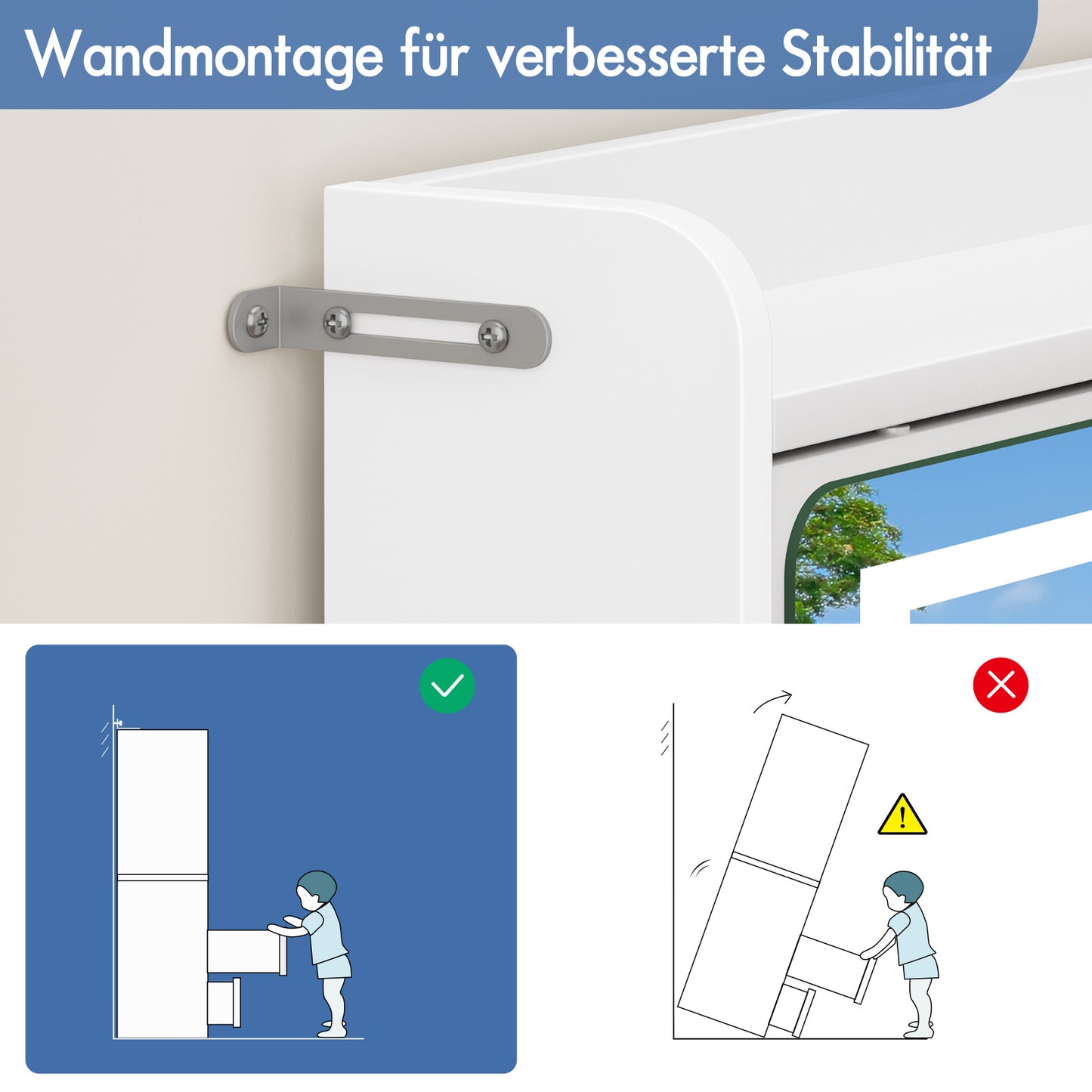 ALFORDSON Frisiertisch-Hocker-Set Schminktisch Spiegel Schrank Schminktisch Weiß