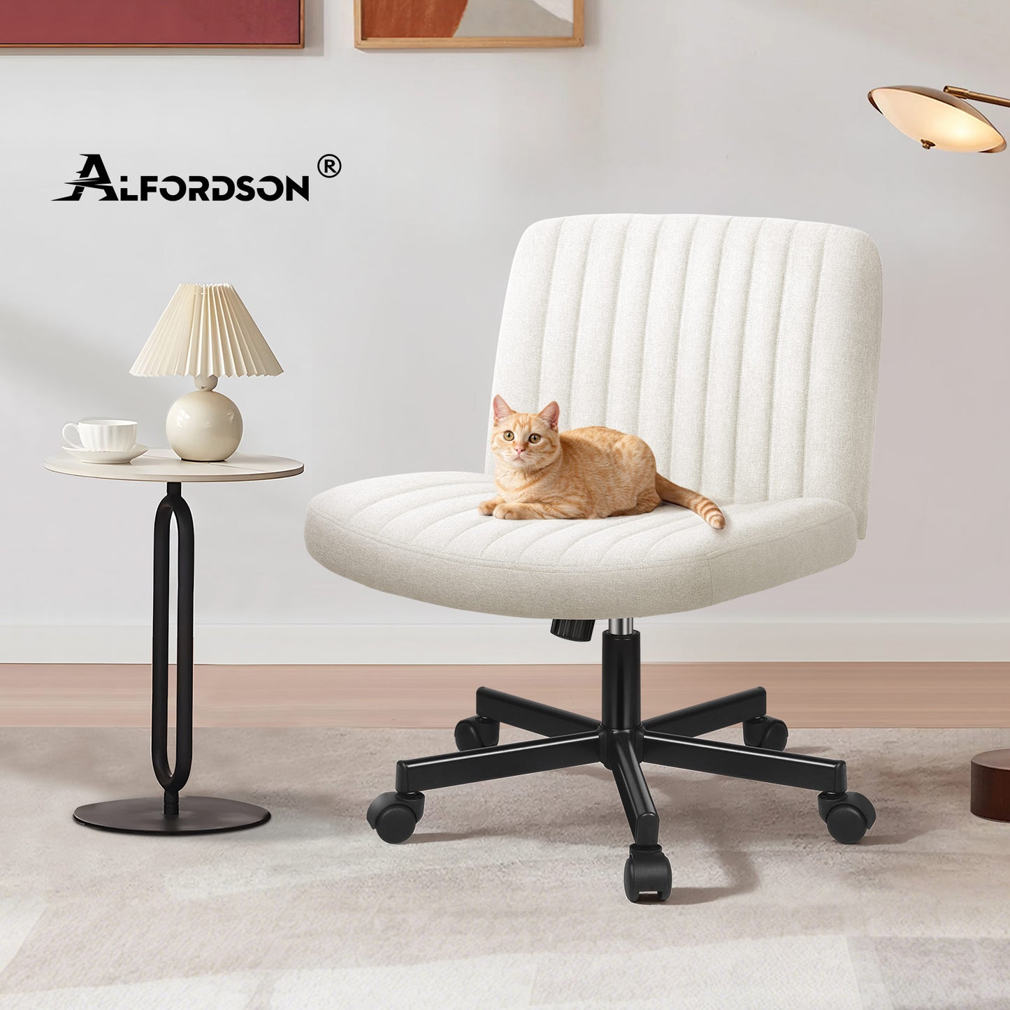 ALFORDSON Bürostuhl Computerstuhl Schminkstuhl Drehstuhl Höhenverstellbar