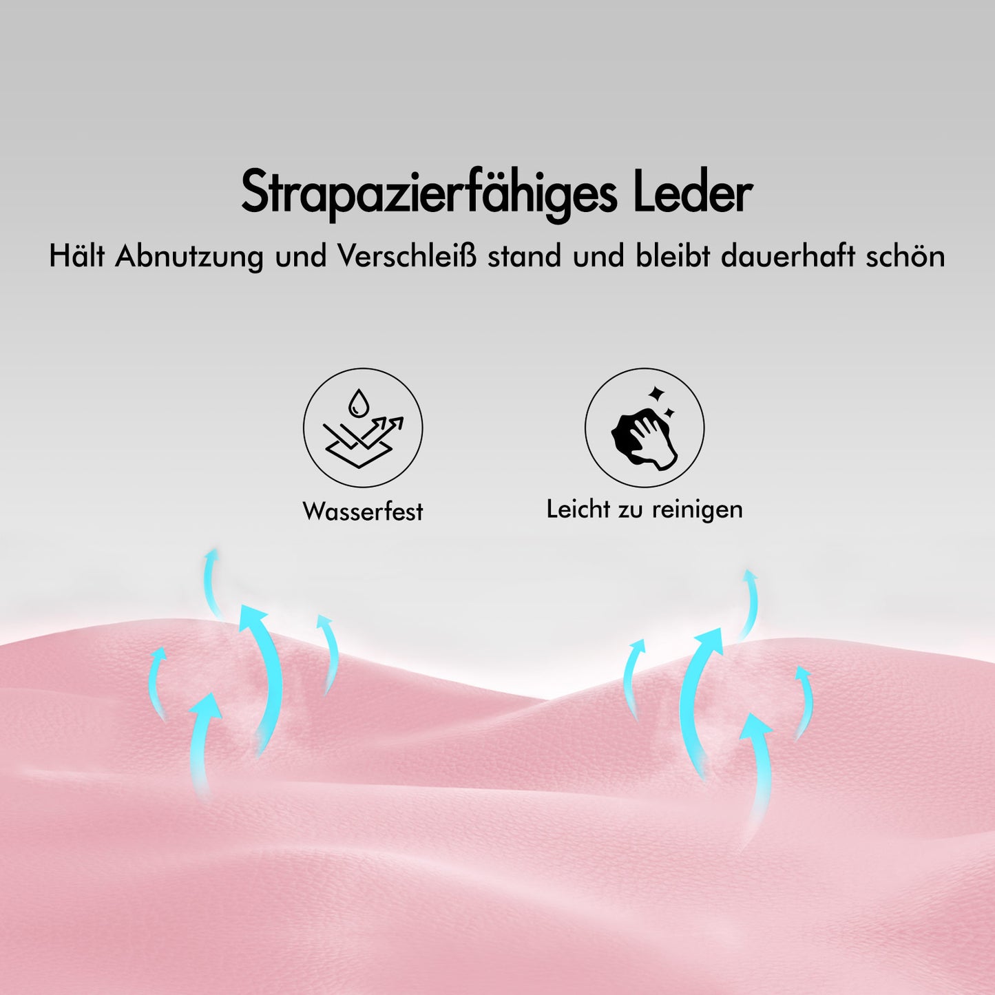 ALFORDSON Massage-Bürostuhl Gaming-Stuhl Executive-Sitz PU-Leder Computer Racer, Rosa
