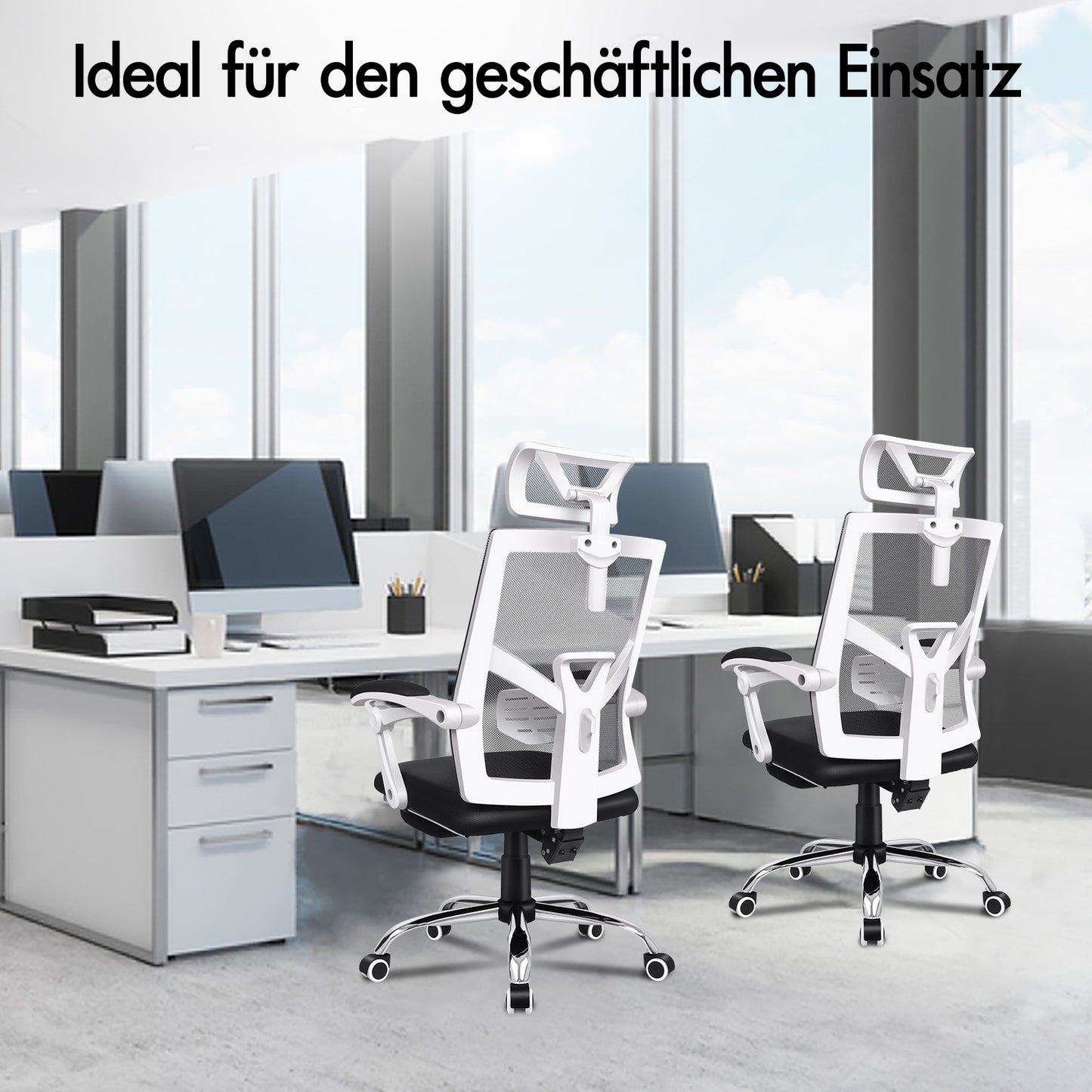 ALFORDSON Mesh Bürostuhl Gaming Executive Sitz Verstellbare Fußstütze Liege