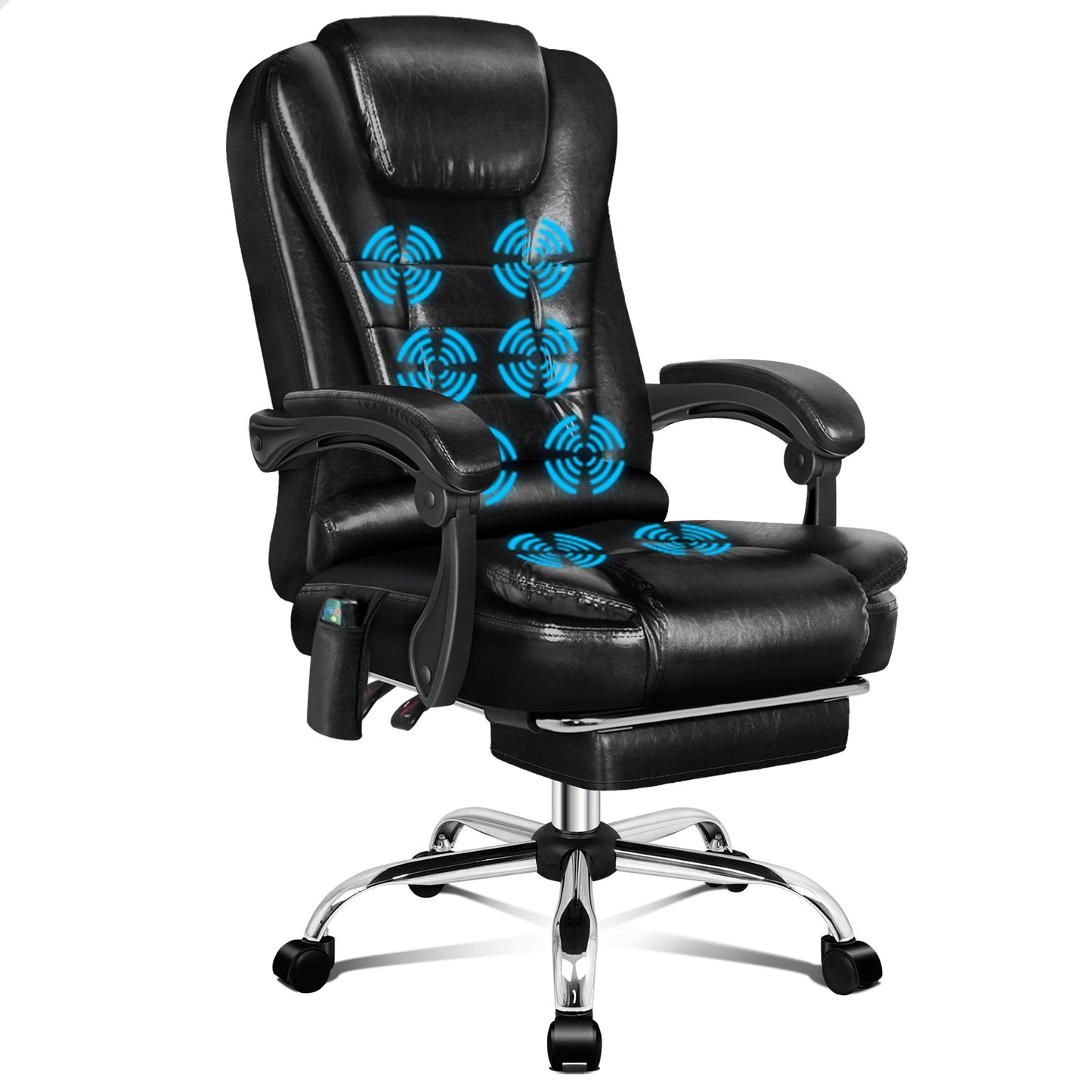 ALFORDSON Massage-Bürostuhl Beheizter Chef-Computersitz