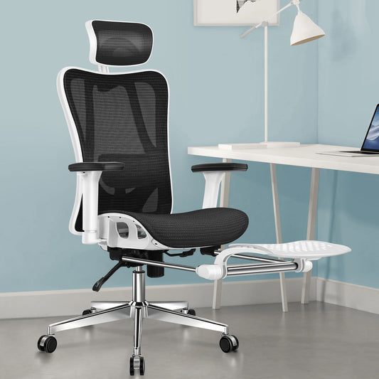 ALFORDSON Bürostuhl Ergonomischer Netzsitz Führungskraft Arbeit Computer Gaming