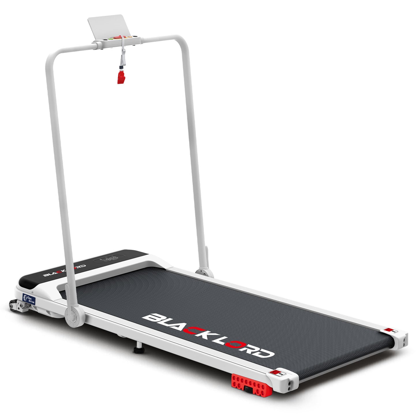 BLACK LORD Laufband Elektrisch Laufband Zuhause Büro Fitnessstudio Steigung