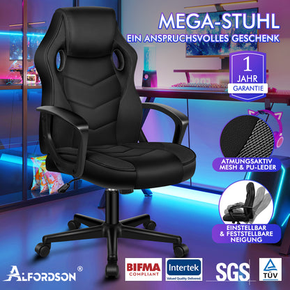 ALFORDSON Gaming Stuhl Racing Büro Ergonomisch Drehbar Exekutive Computer