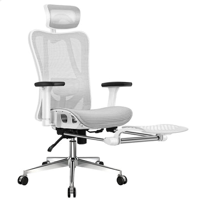 ALFORDSON Ergonomischer Bürostuhl mit Netzstoff die Arbeit am Computer Gaming