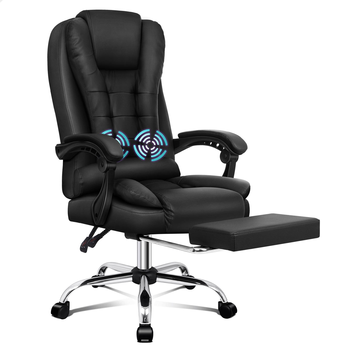 ALFORDSON Massage-Bürostuhl Beheizter Chef-Computersitz