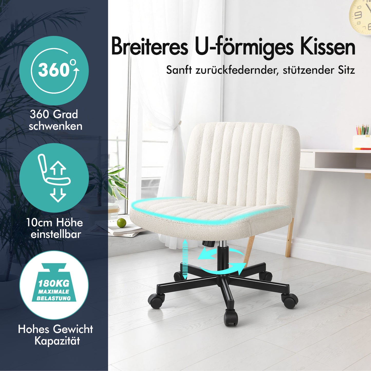 ALFORDSON Bürostuhl Computerstuhl Schminkstuhl Drehstuhl Höhenverstellbar