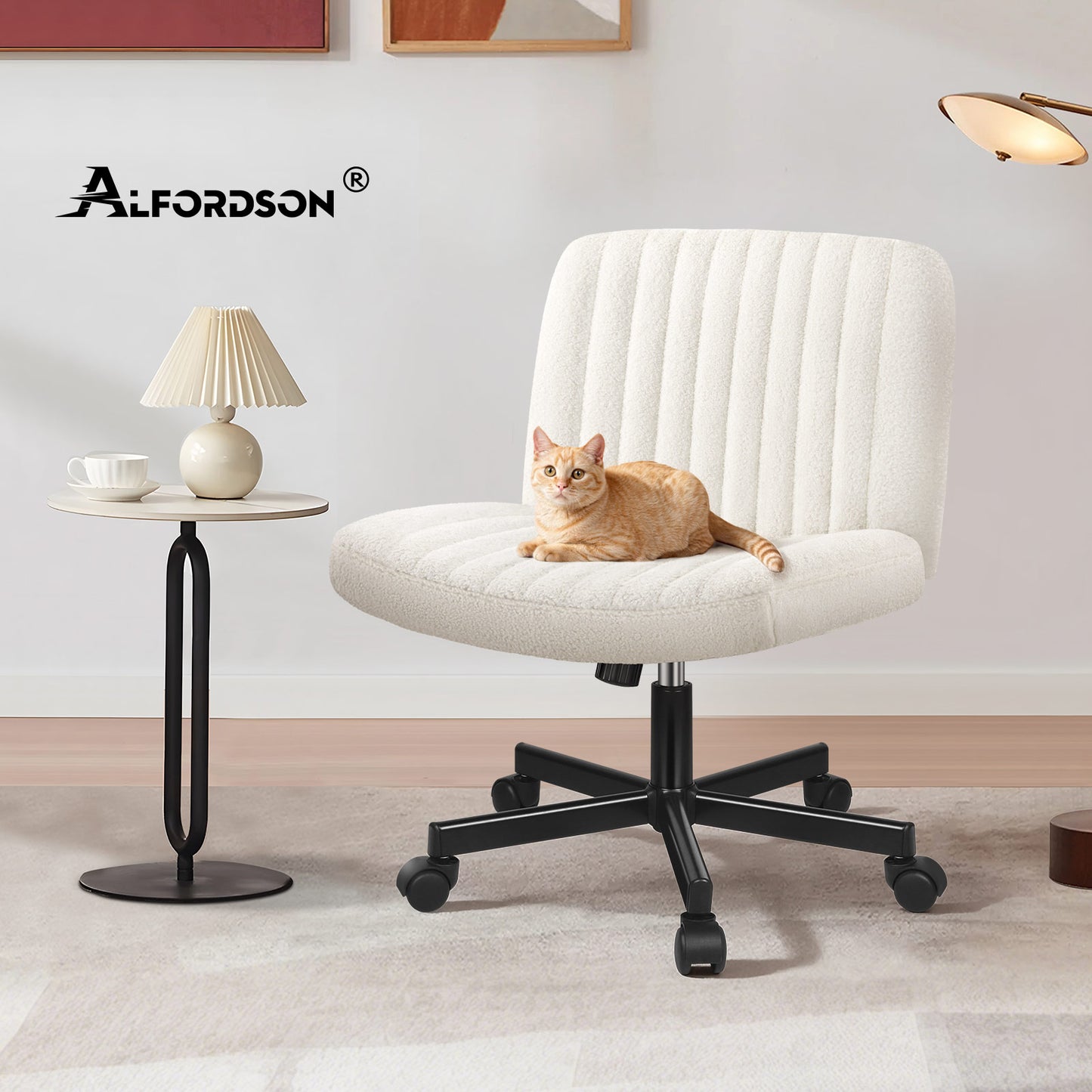 ALFORDSON Bürostuhl Computerstuhl Schminkstuhl Drehstuhl Höhenverstellbar