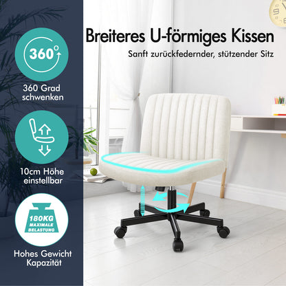 ALFORDSON Bürostuhl Computerstuhl Schminkstuhl Drehstuhl Höhenverstellbar
