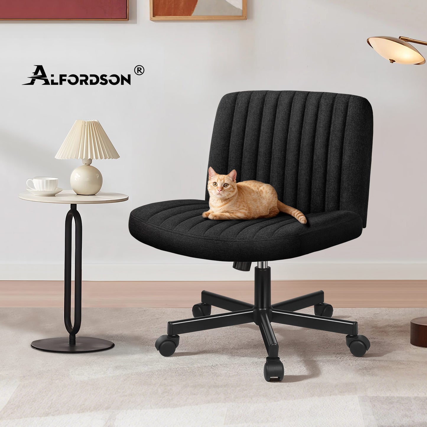 ALFORDSON Bürostuhl Computerstuhl Schminkstuhl Drehstuhl Höhenverstellbar