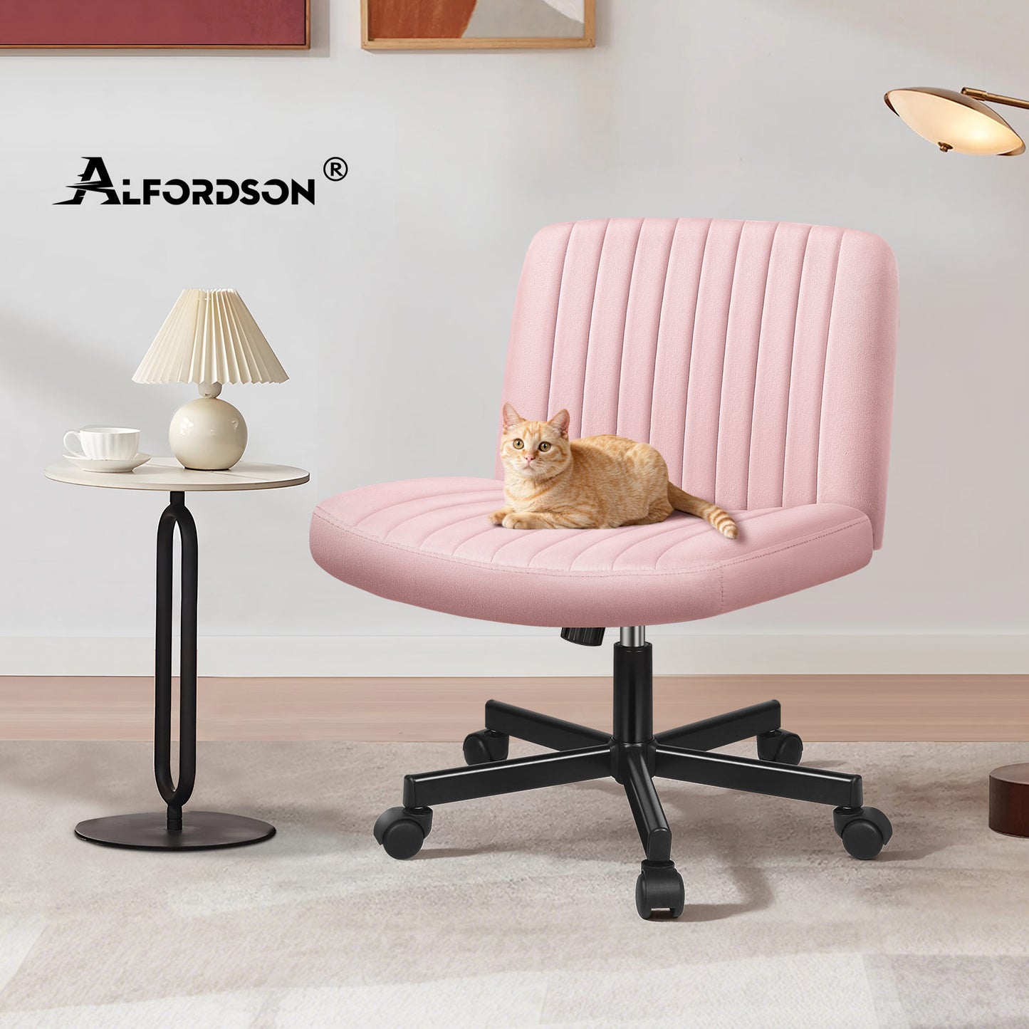 ALFORDSON Bürostuhl Computerstuhl Schminkstuhl Drehstuhl Höhenverstellbar