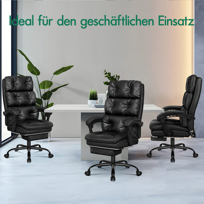 ALFORDSON Bürostuhl Exekutive Computer PU Leder Sitz Arbeit Recliner Gaming