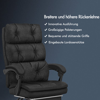 ALFORDSON Bürostuhl Executive Computer Stoff Sitz Racing Arbeit Recliner