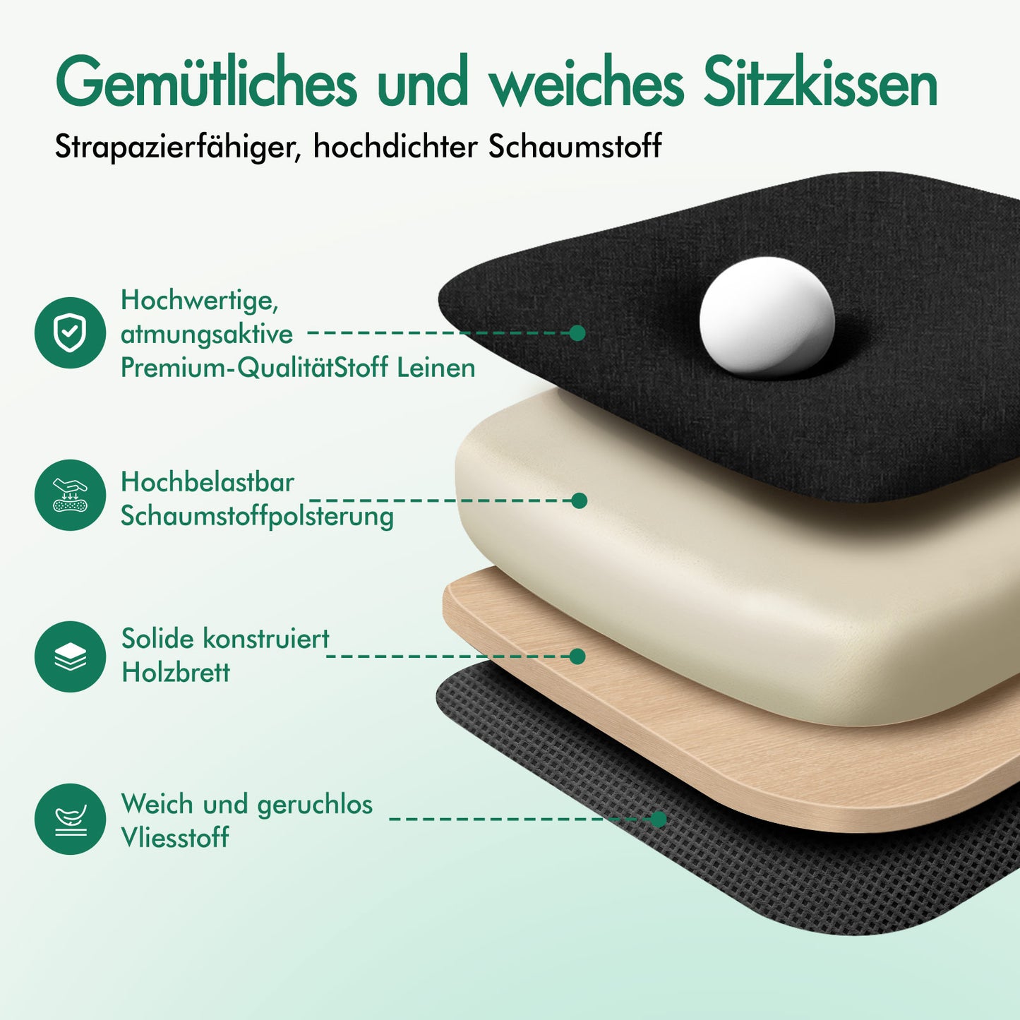 ALFORDSON Office Chair Executive Computer Fabric Seat Recliner Gaming Black