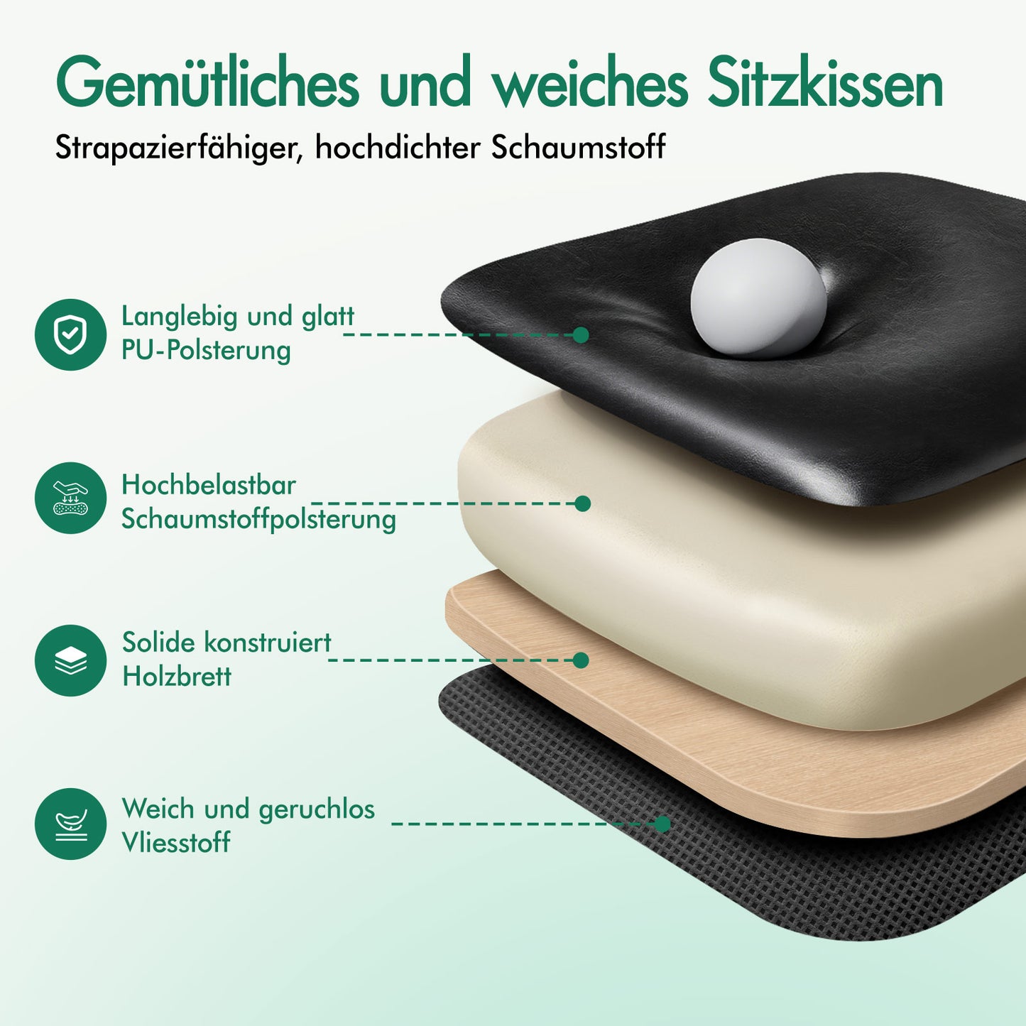 Silla de oficina ALFORDSON, ejecutiva, para ordenador, asiento de piel sintética, reclinable, para trabajo y juegos