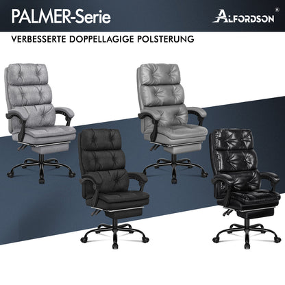 ALFORDSON Bürostuhl Executive Computer Stoff Sitz Racing Arbeit Recliner
