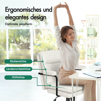 ALFORDSON Bürostuhl Ergonomisch Chefsessel Computerstuhl Arbeitsplatzstuhl