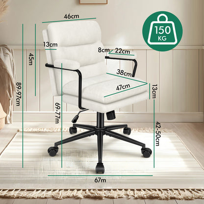 ALFORDSON Bürostuhl Ergonomisch Chefsessel Computerstuhl Arbeitsplatzstuhl