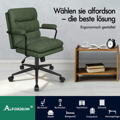 ALFORDSON Bürostuhl Ergonomisch Chefsessel Computerstuhl Arbeitsplatzstuhl