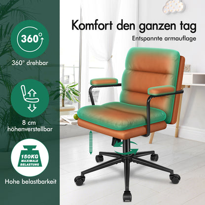 ALFORDSON Bürostuhl Ergonomisch Chefsessel Computerstuhl Arbeitsplatzstuhl