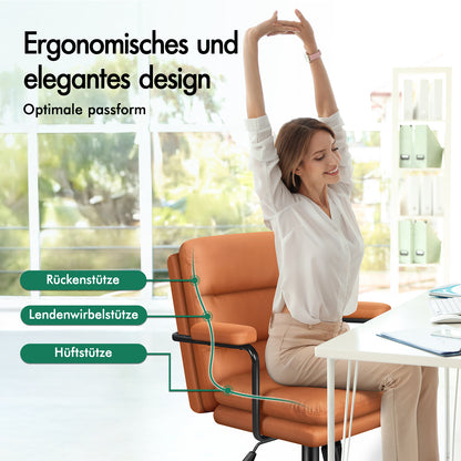 ALFORDSON Bürostuhl Ergonomisch Chefsessel Computerstuhl Arbeitsplatzstuhl