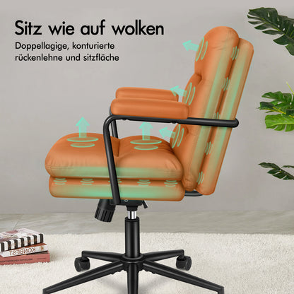 ALFORDSON Bürostuhl Ergonomisch Chefsessel Computerstuhl Arbeitsplatzstuhl