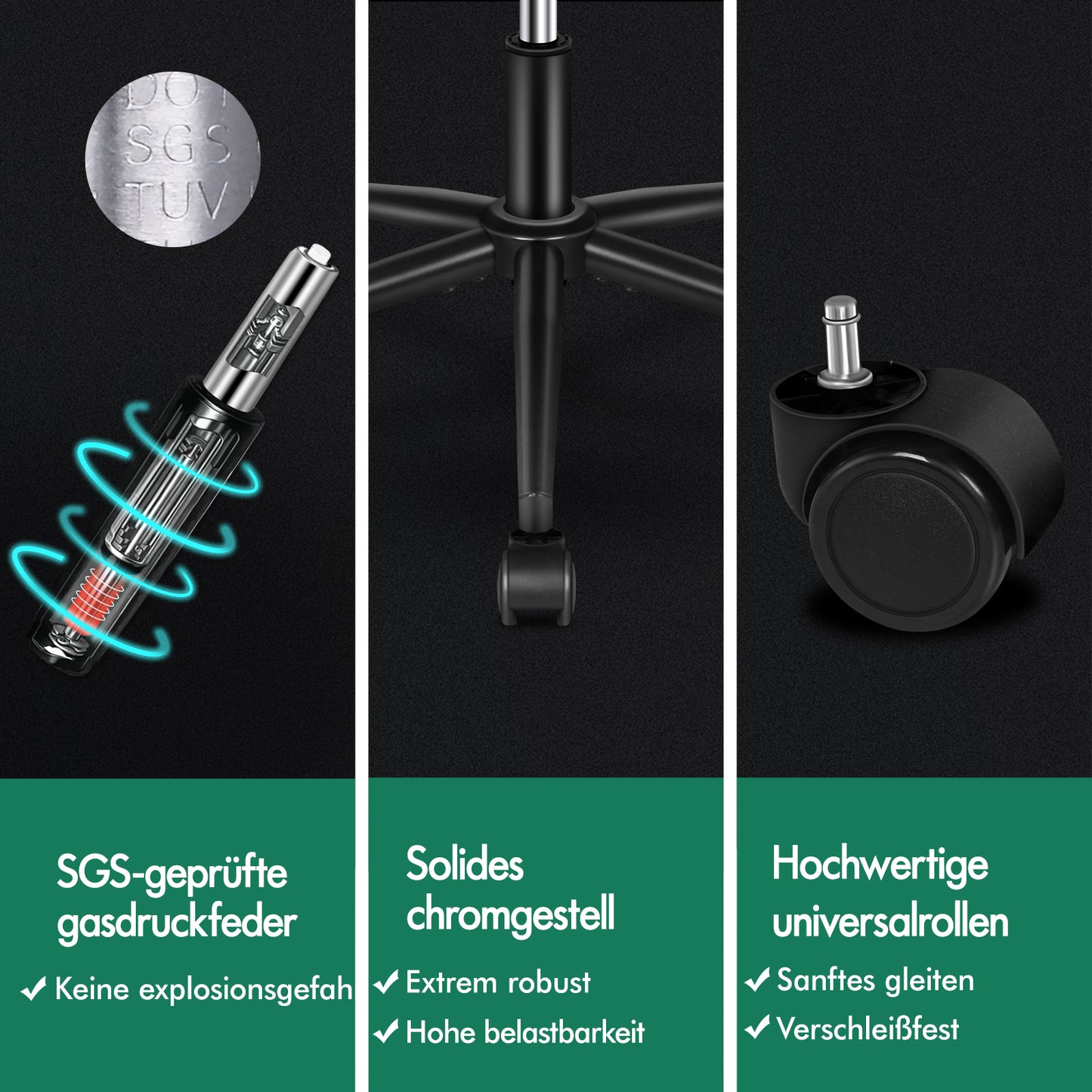 ALFORDSON Bürostuhl Ergonomisch Chefsessel Computerstuhl Arbeitsplatzstuhl