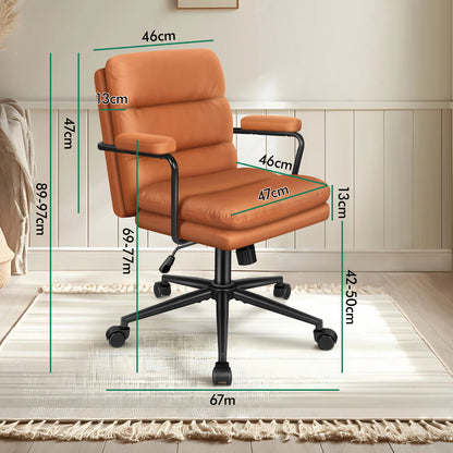 ALFORDSON Bürostuhl Ergonomisch Chefsessel Computerstuhl Arbeitsplatzstuhl