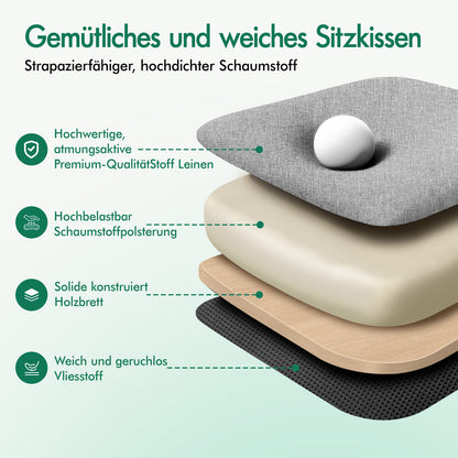 Silla de oficina ALFORDSON ejecutiva para juegos de computadora, asiento de tela, reclinable, gris