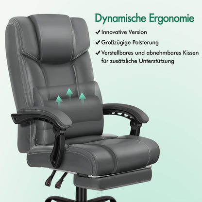 ALFORDSON Bürostuhl Executive Gaming Racing Seat Computer Arbeit Liege