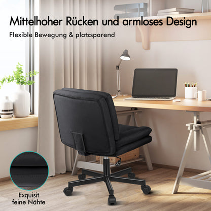 ALFORDSON Bürostuhl Doppelt Gepolstert Breite Sitzfläche Drehbar Gaming-Stuhl