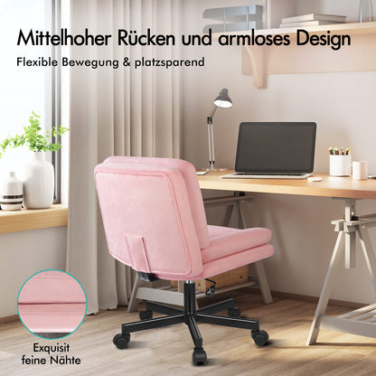 ALFORDSON Bürostuhl Doppelt Gepolstert Breite Sitzfläche Drehbar Gaming-Stuhl