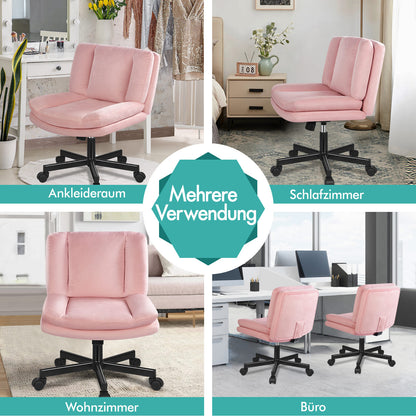 ALFORDSON Bürostuhl Doppelt Gepolstert Breite Sitzfläche Drehbar Gaming-Stuhl