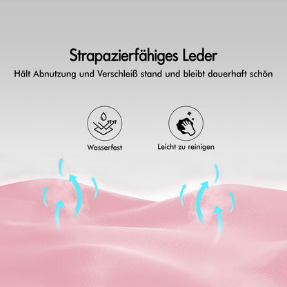 ALFORDSON Massage-Bürostuhl Gaming-Stuhl Executive-Sitz PU-Leder Computer Racer, Rosa