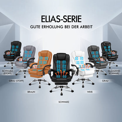 ALFORDSON Massage-Bürostuhl Beheizter Chef-Computersitz