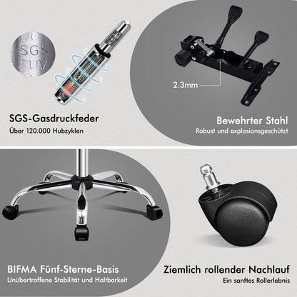 ALFORDSON Massage-Bürostuhl Beheizter Chef-Computersitz