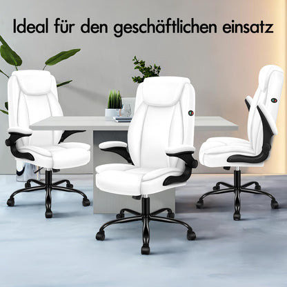 ALFORDSON Massage Bürostuhl Ergonomischer Executive Computer Gaming PU Leder