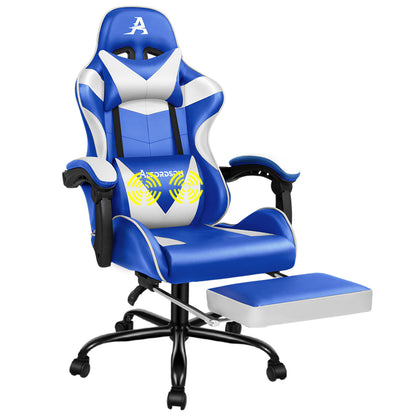 ALFORDSON Gaming Stuhl Büro Executive Racing Fußstütze Sitz PU Leder Mehrere