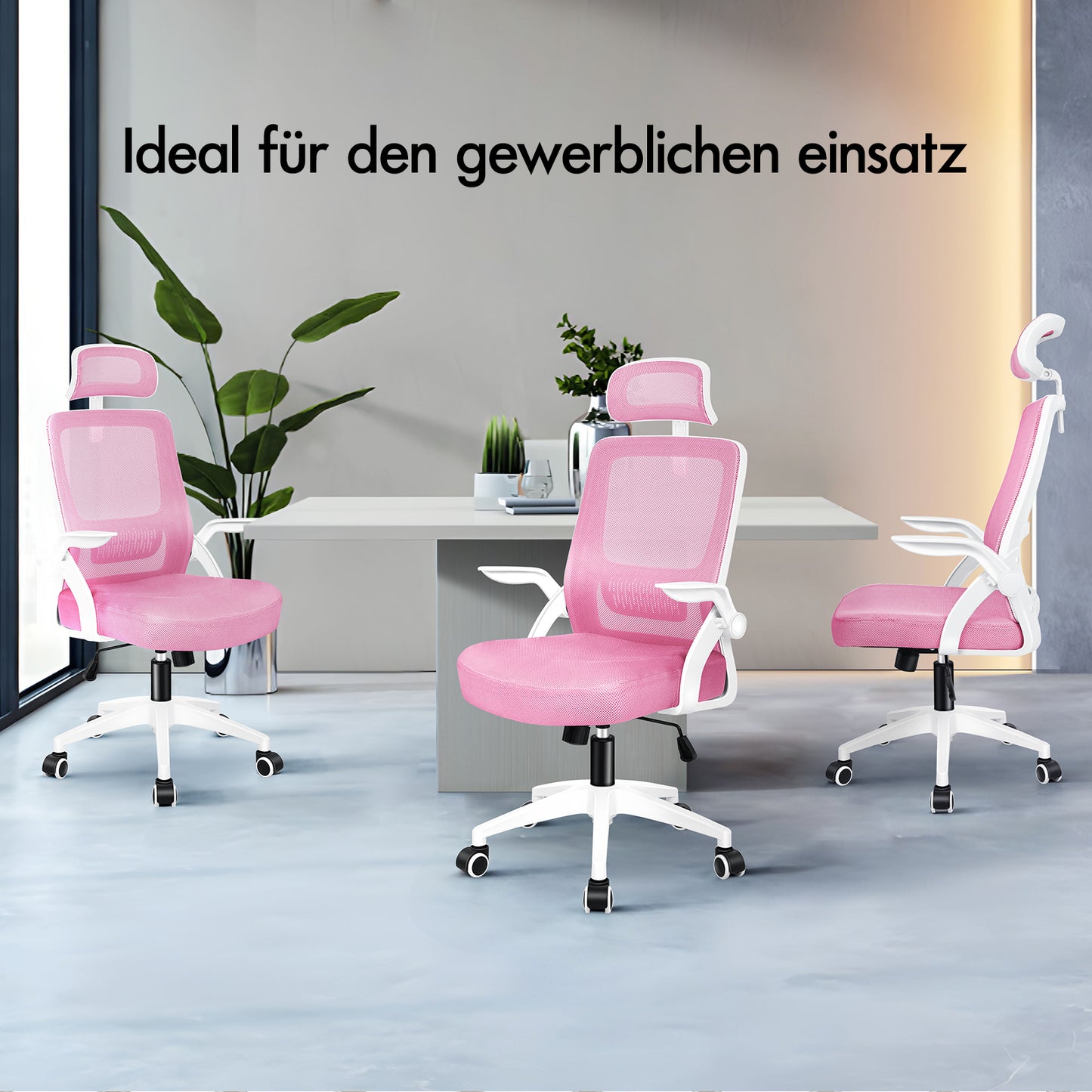 ALFORDSON Mesh Office Chair Executive Fabric Seat Reclining for Gaming Racing Computer