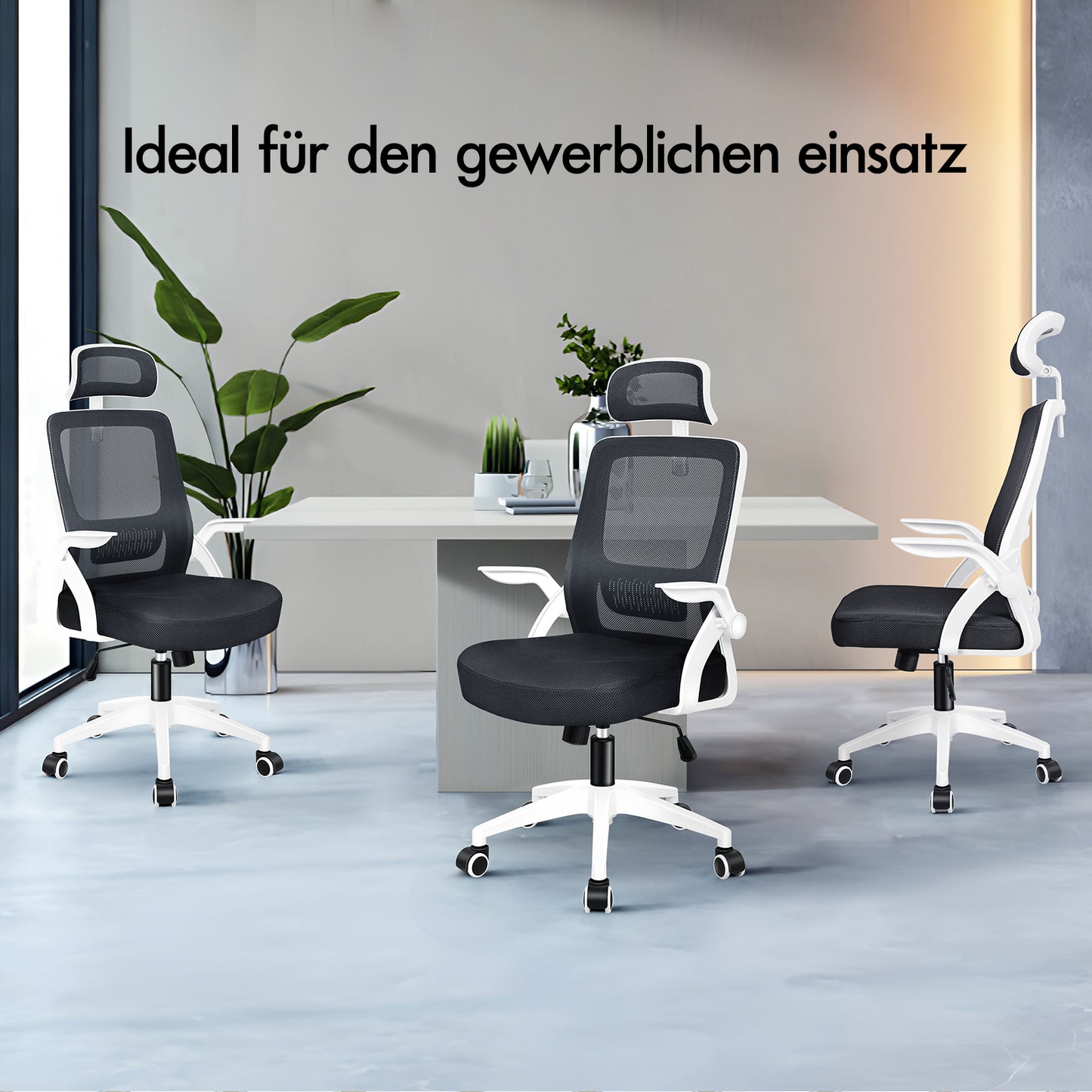 ALFORDSON Mesh Office Chair Executive Fabric Seat Reclining for Gaming Racing Computer
