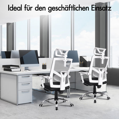 ALFORDSON Mesh Bürostuhl Gaming Executive Sitz Verstellbare Fußstütze Liege