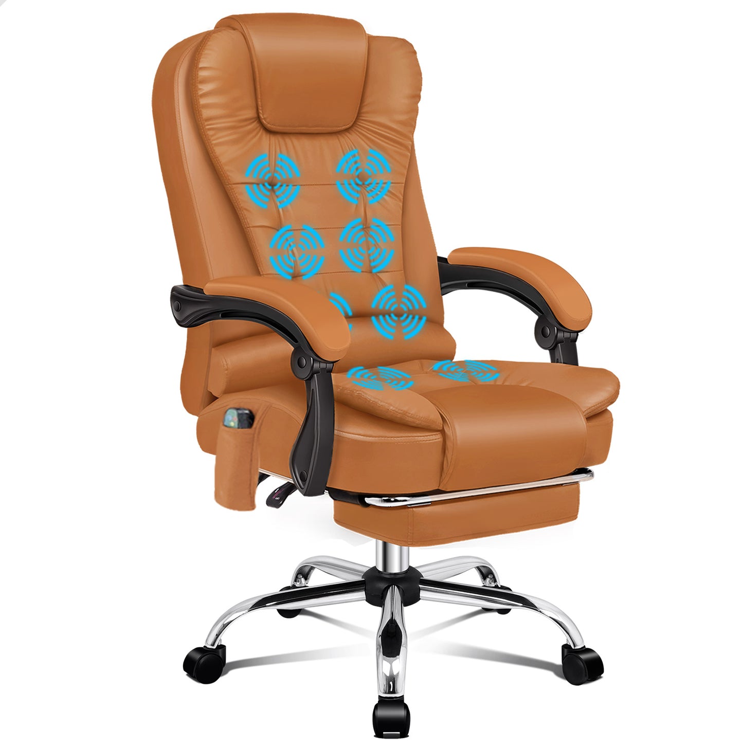 ALFORDSON Massage-Bürostuhl Beheizter Chef-Computersitz