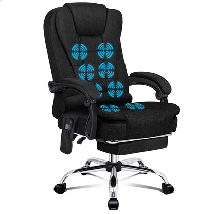 ALFORDSON Massage-Bürostuhl Beheizter Chef-Computersitz