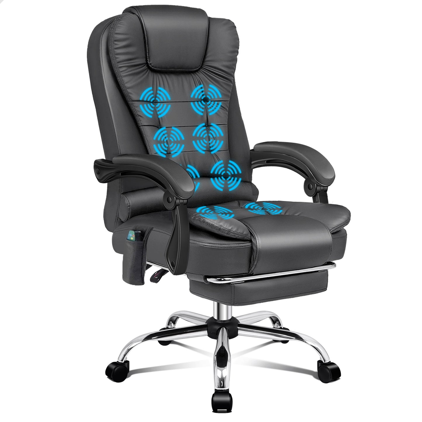 ALFORDSON Massage-Bürostuhl Beheizter Chef-Computersitz