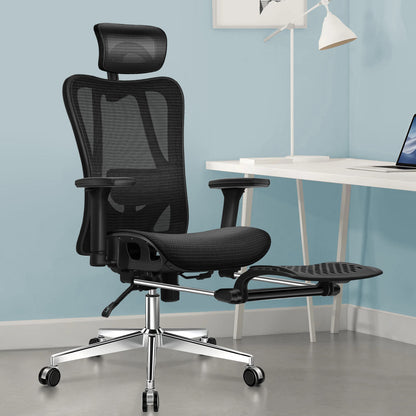 ALFORDSON Bürostuhl Ergonomischer Netzsitz Führungskraft Arbeit Computer Gaming