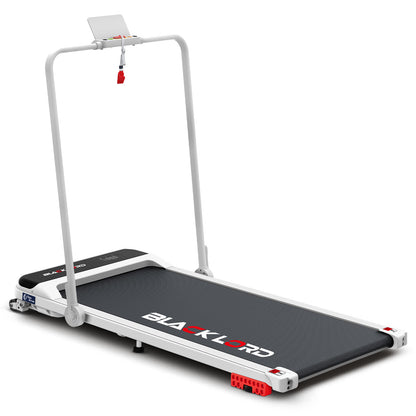 BLACK LORD Laufband Elektrisch Laufband Zuhause Büro Fitnessstudio Steigung